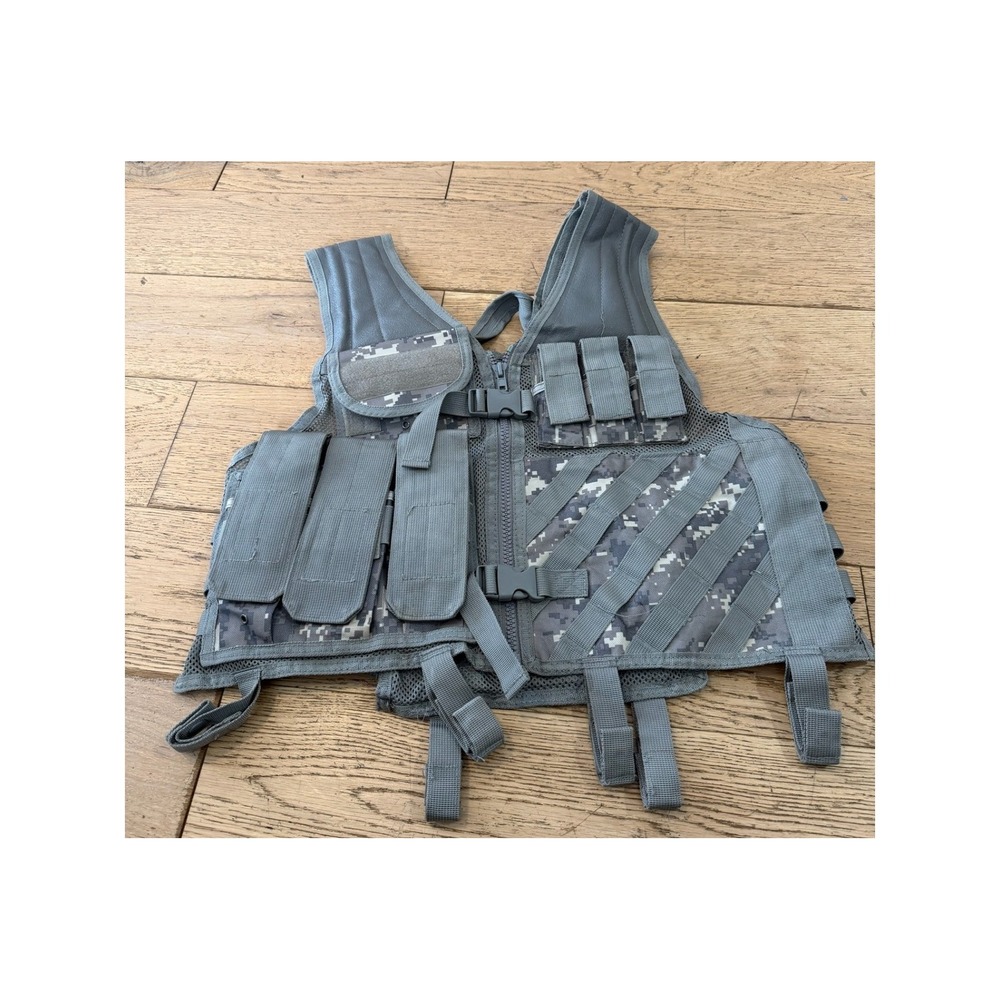 VISM Tactical Vest Utility Pouch‎ Molle System Airsoft Hunting Gear